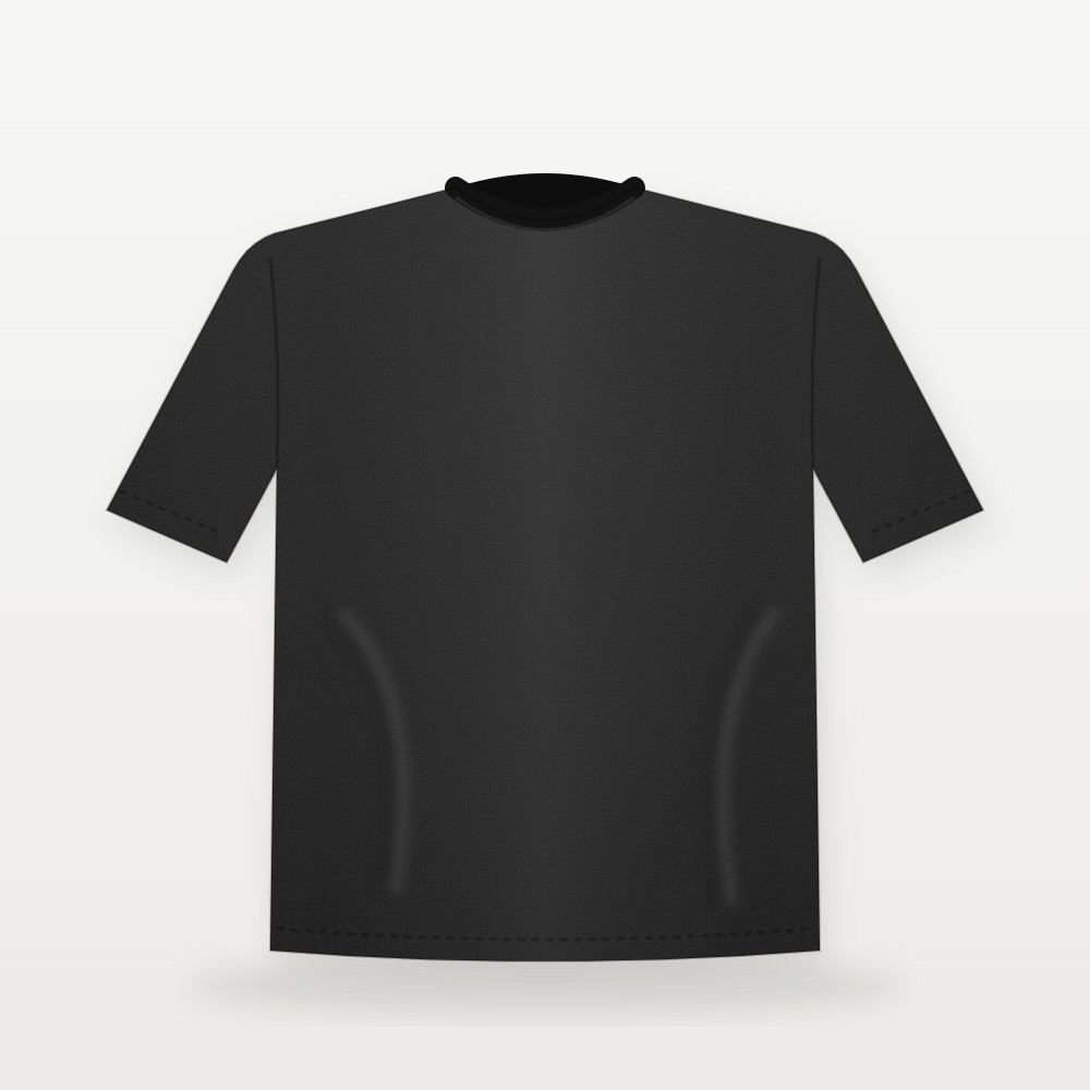 Black plain oversized drop-shoulder t-shirt – Bulk Cloth Store