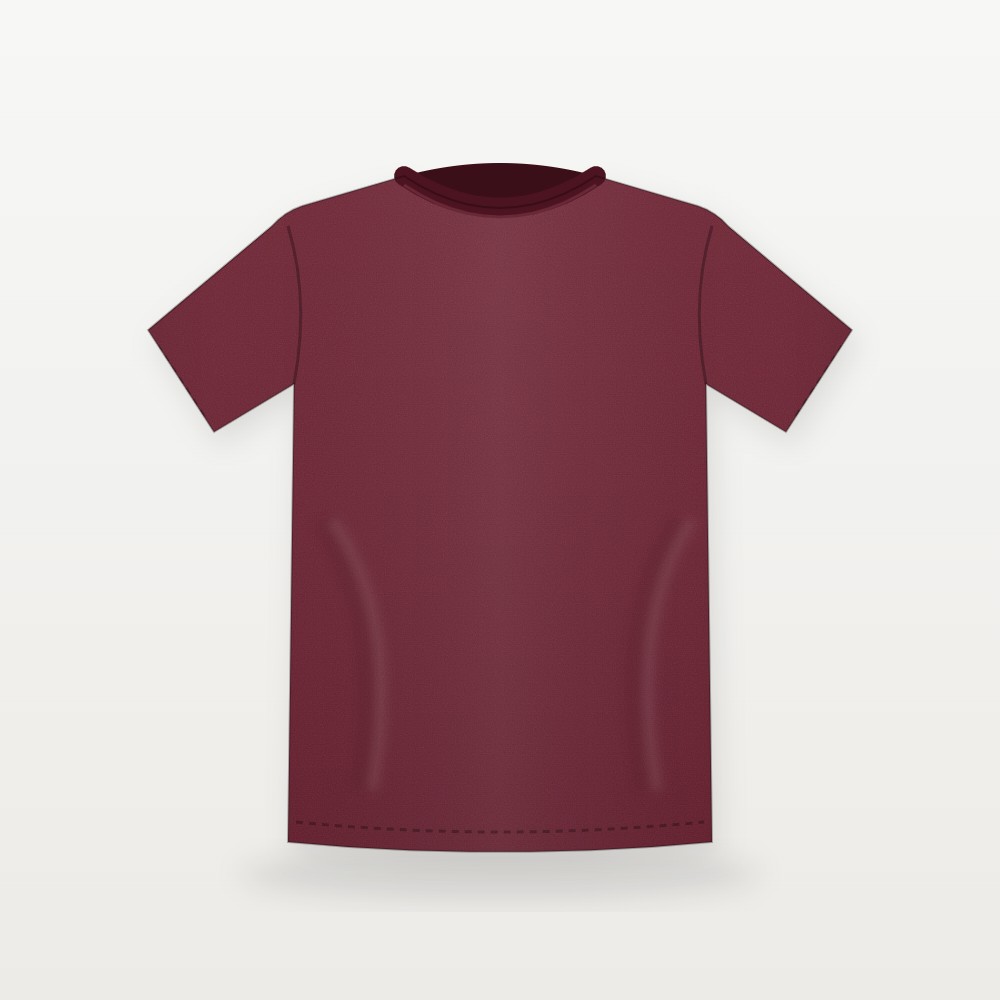 Burgundy plain normal fit t-shirt – Bulk Cloth Store