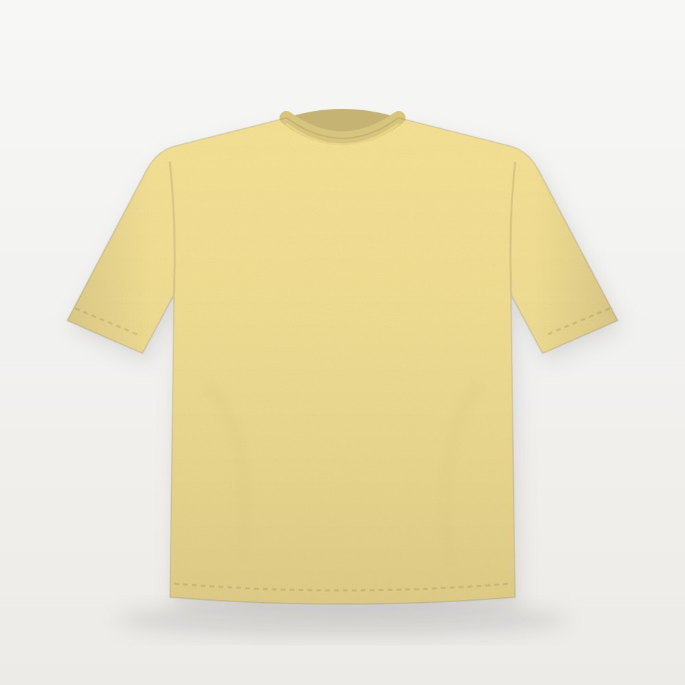 Butter Yellow plain oversized drop-shoulder t-shirt – Bulk Cloth Store