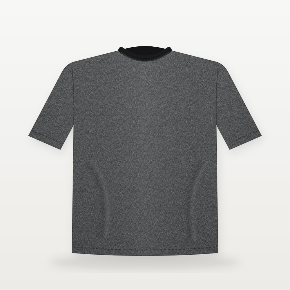 Charcoal Grey plain oversized drop-shoulder t-shirt – Bulk Cloth Store