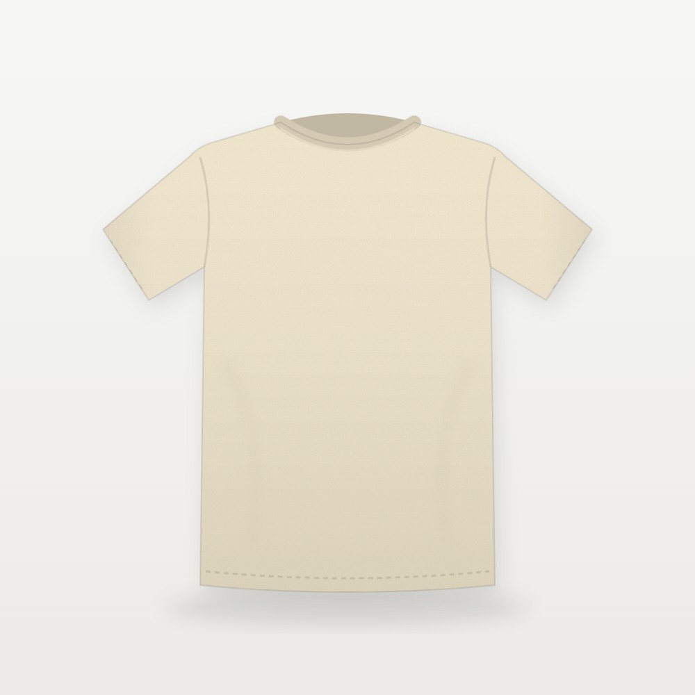 Cream plain normal fit t-shirt – Bulk Cloth Store
