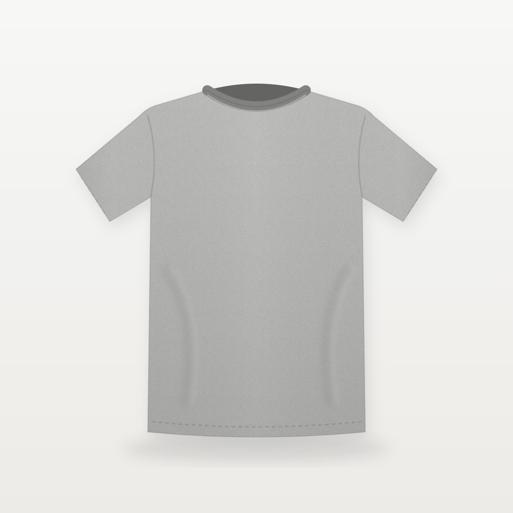 Grey Melange plain normal fit t-shirt – Bulk Cloth Store