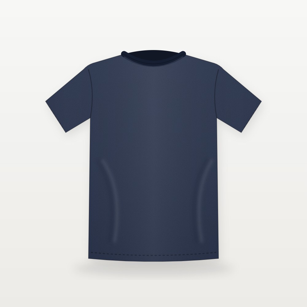 Navy Blue plain normal fit t-shirt – Bulk Cloth Store