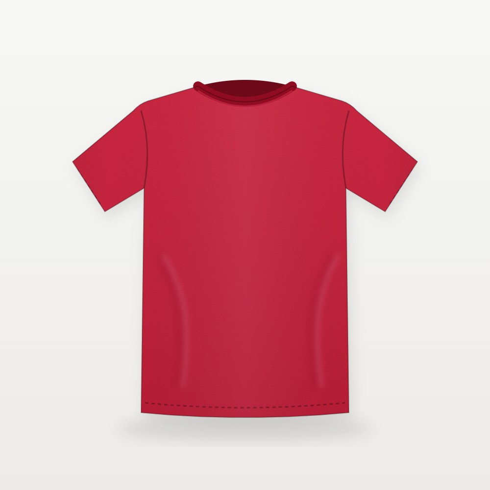 Red plain normal fit t-shirt – Bulk Cloth Store