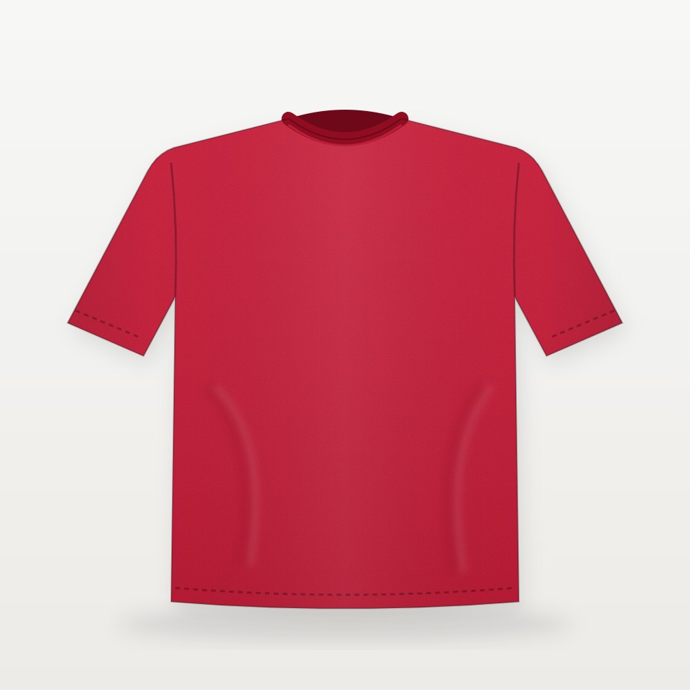 Red plain oversized drop-shoulder t-shirt – Bulk Cloth Store