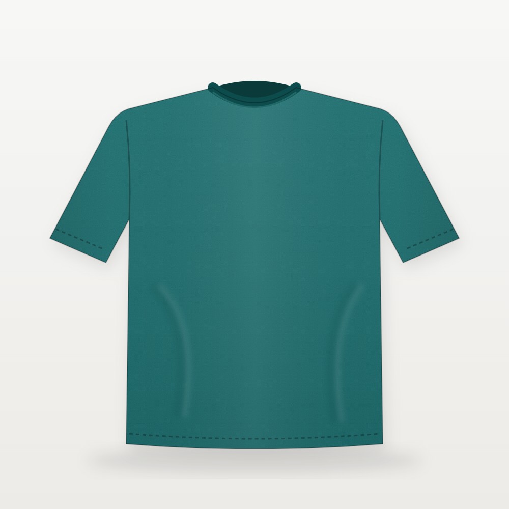 Teal plain oversized drop-shoulder t-shirt – Bulk Cloth Store