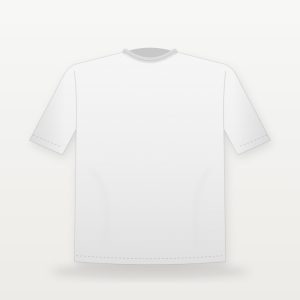 White plain oversized drop-shoulder t-shirt – Bulk Cloth Store